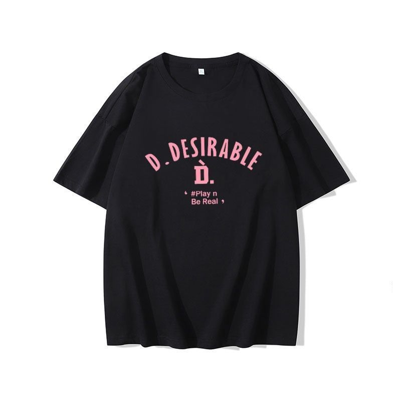 [มีสินค้า] เสื้อยืดแขนสั้นสนับสนุนแฟนคลับคอนเสิร์ต D.Party มาเก๊า สไตล์เดียวกับ Wang Hedi พิมพ์ลายตัวอักษร D ของ Brother