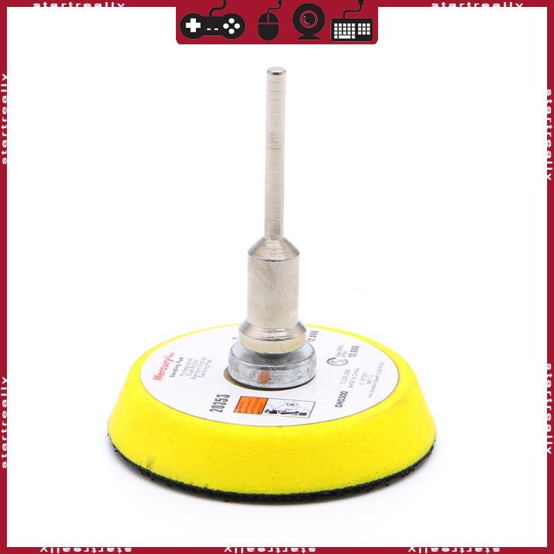 2" Mix Grit Sander Disc 3mm Shank Sanding Polish Polishing Pad Backer Plate Hot