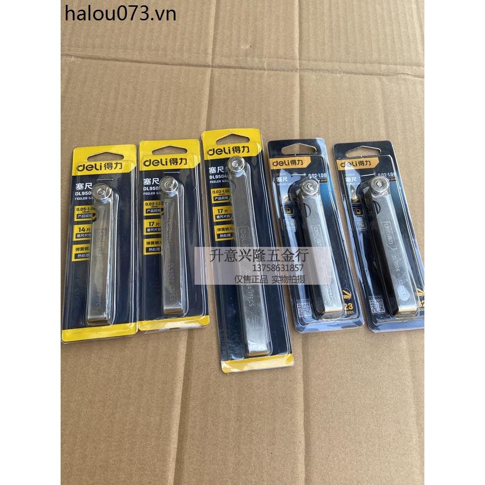 Deli Feeler Gauge/Gap Gauge 100 มม.150 มม.DL9501 DL9502 DL9504 9505 9506