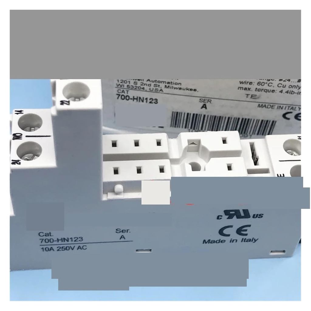 รีเลย์ 1 ชิ้น/แบทช์: 700-HPS2Z24 24VDC+Base 700-HN123 (700-HN123)