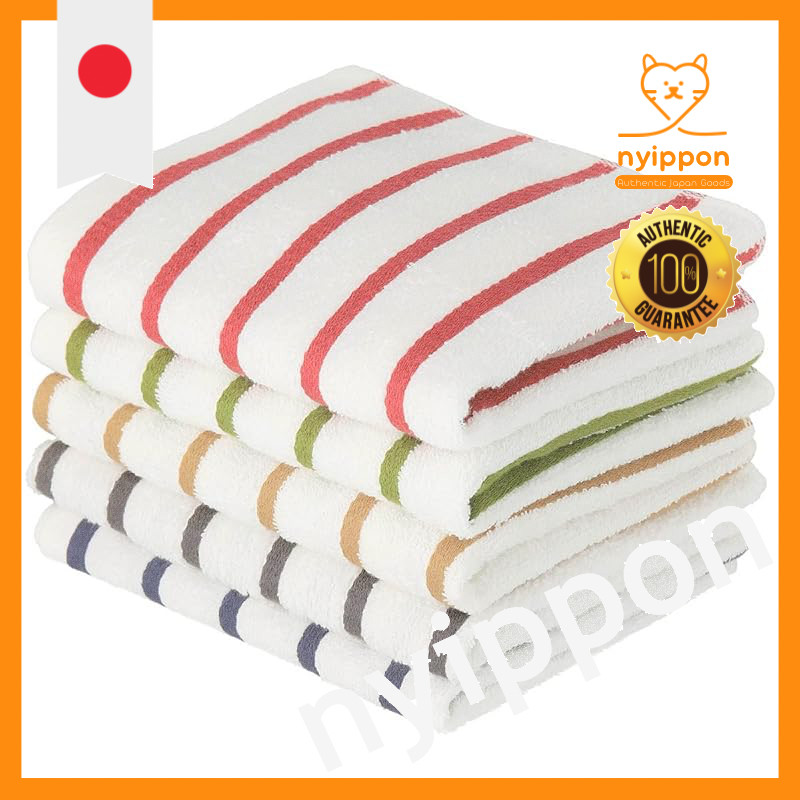 Tsubame Towel - Established in Meiji 45, Senba, Made in Japan, Lightweight Bath Towel Set of 2, Shim