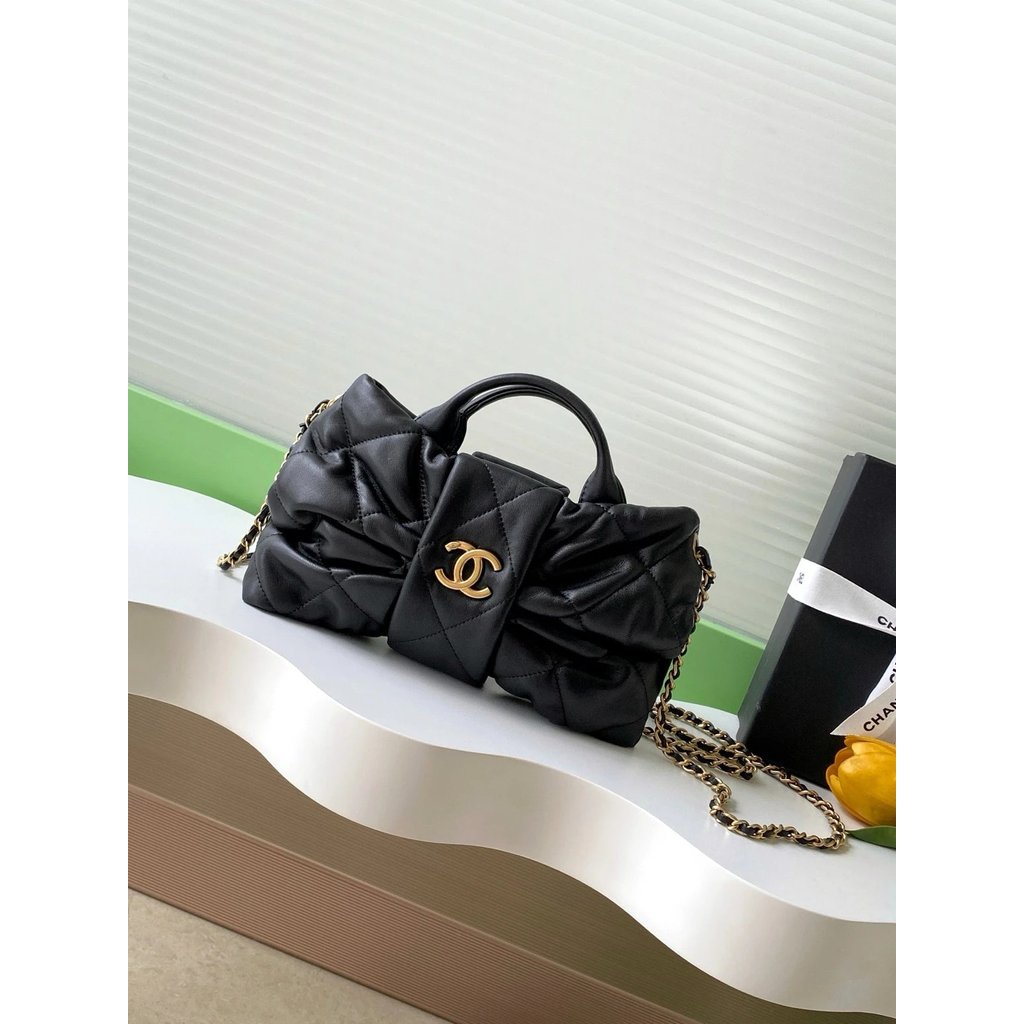 *** Original Order Chane * 2025K New Style Ladies Bag Bowknot Bag Bowknot Coming