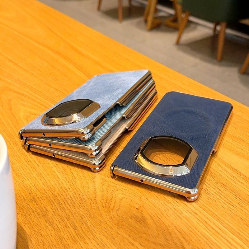 เหมาะสําหรับเคสโทรศัพท์ Huawei Mate X7 Electroplating Dual Central Axis matex7 พรีเมี่ยมกางเกงยีนส์แ