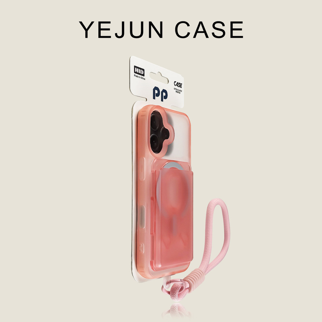 โปร่งใสผิว-รู้สึกน้ําค้างแข็งแม่เหล็กกระเป๋าบัตรเชือกเส้นเล็กกรณีโทรศัพท์มือถือเหมาะสําหรับ ไอโฟน17 16 15 14 13 12 11 มือโปร สูงสุด กันกระแทกกล้องป้องกันการตกฮาร์ดเชลล์ปกห
