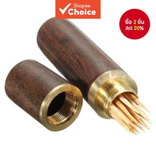 ไม้มะเกลือไม้ผู้ถือไม้จิ้มฟันมินิกล่องเดินป่าแบบพกพาหัตถกรรม…