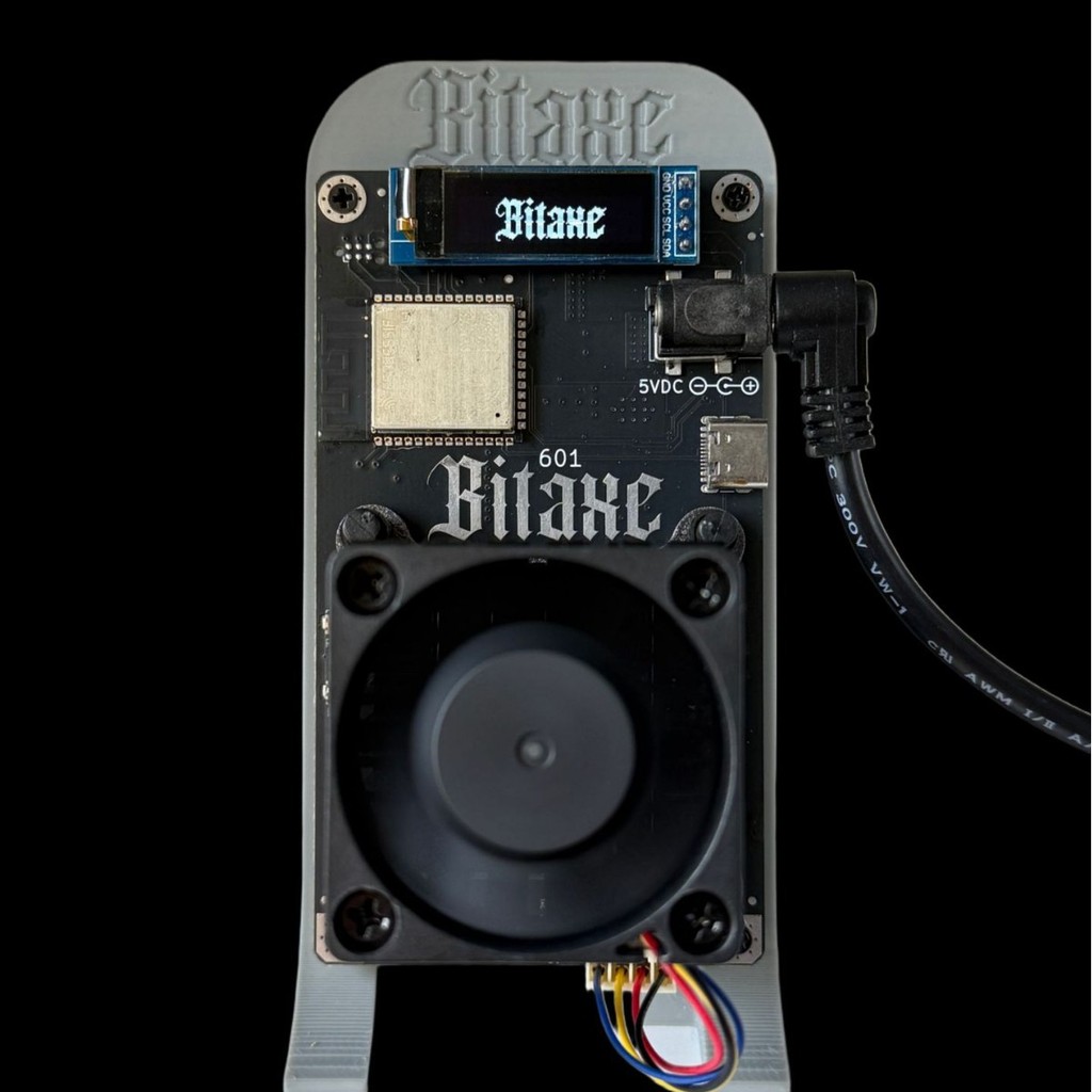 BitaxeGam601solominerBTC Lotto Machine 1.2T พลังคํานวณพร้อมพลังงาน BM1370