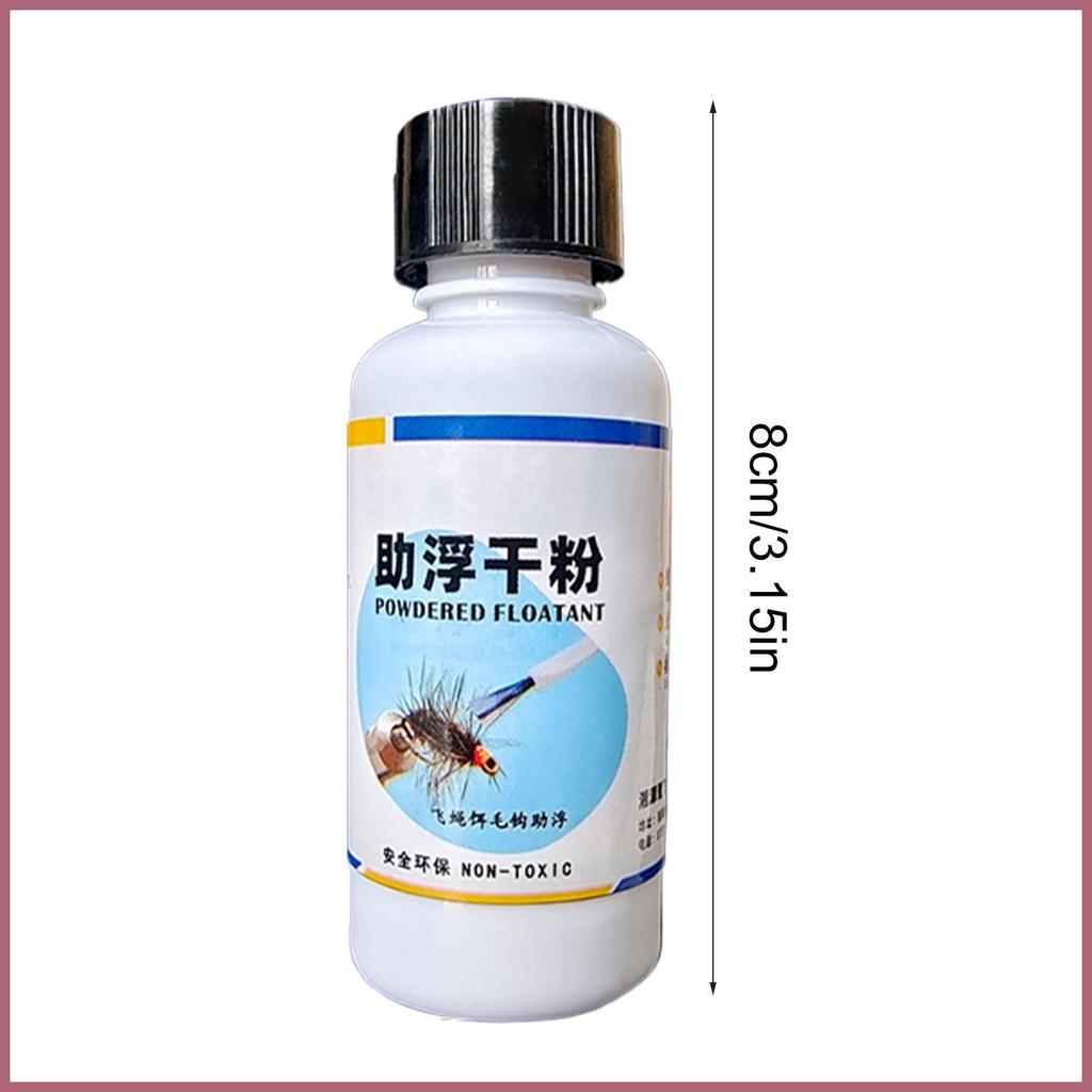 Floatant สําหรับ Dry Fly ตกปลาเครื่องมือแป้ง Floatant Long-Lasting Fly Powder อุปกรณ์ตกปลาตกปลา jinnerth - รูปที่ 3