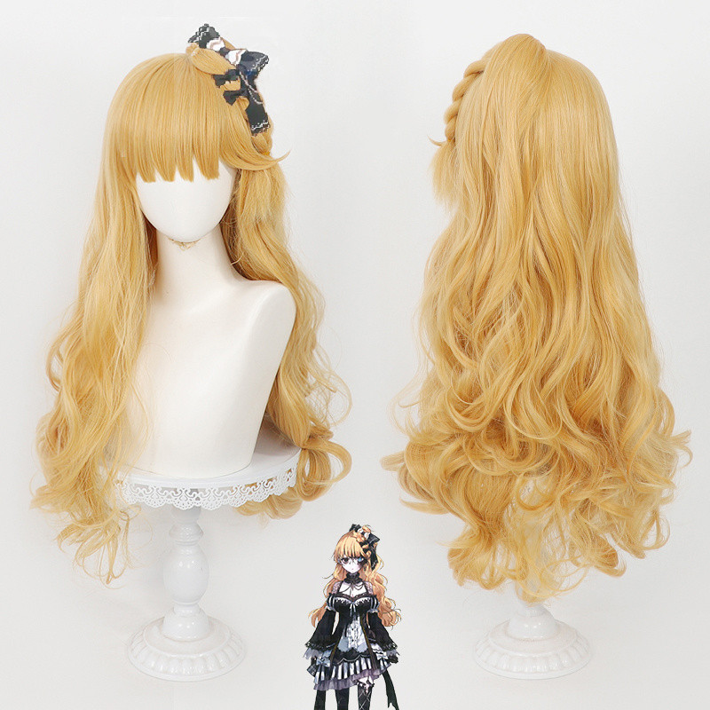 Magical Girl Witch Trials Saeki Miria Cosplay Wig Hollywood Outfit Heat Resistant Synthetic Hair