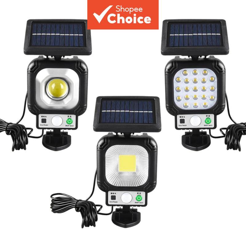 โคมไฟติดผนัง พลังงานแสงอาทิตย์ 966B LED PIR Motion Sensor กันน้ํา สําหรับสวน กลางแจ้ง