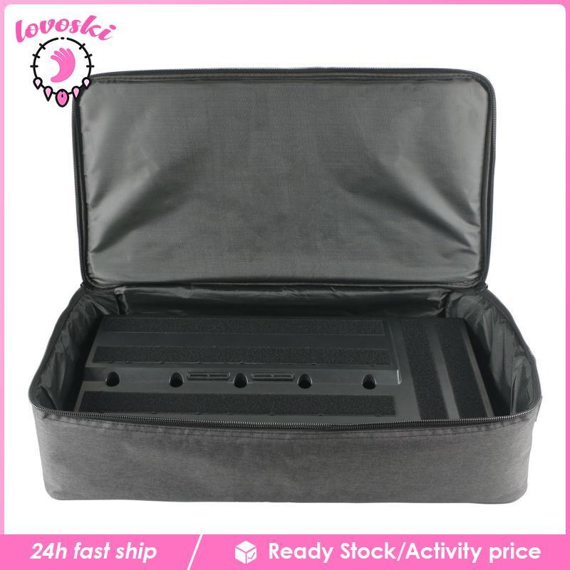 [Lovoski] Effect Pedalboard Bag Portable Guitar Pedal Board Case for Studio Stage Show