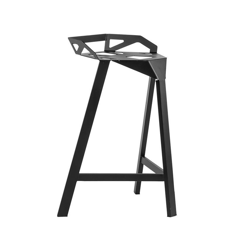 American industrial style strong clear bar wrought iron bar chair high stool bar stool simple bar ch