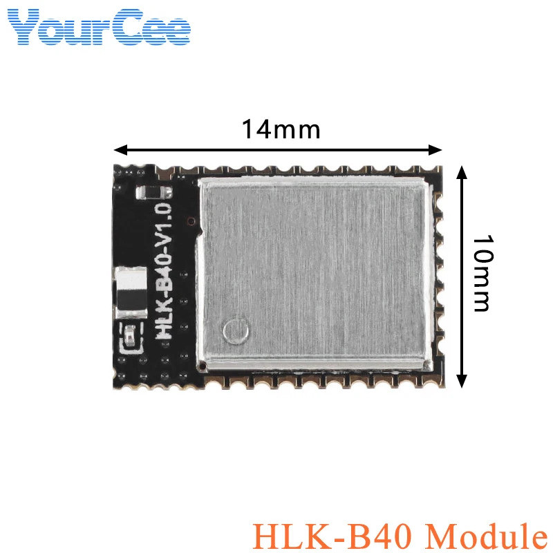 5 ชิ้น/1 ชิ้น HLK-B40 Wifi Wireless Serial Port โมดูลเกียร์โปร่งใส B40 Master-slave BLE5.1 3.3V 48KB