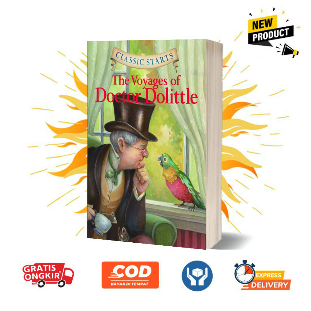 The Voyages of Doctor Dolittle by Hugh Lofting (ภาษาอังกฤษ)