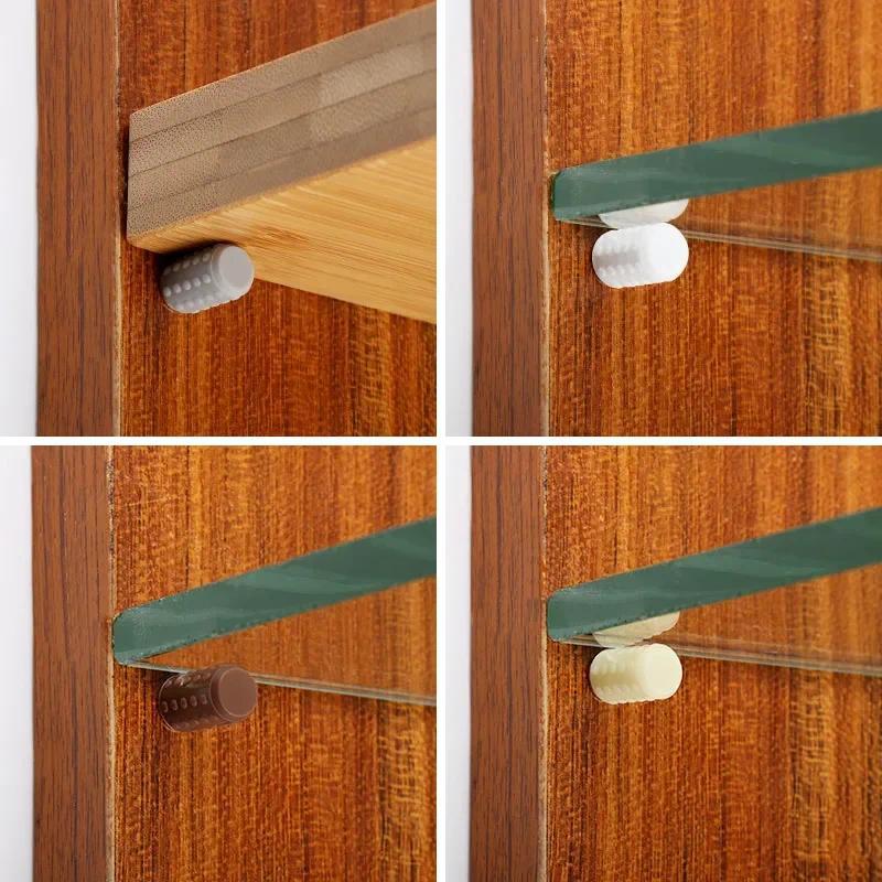 Furniture hardware laminate support center shaftwardrobe cabinet partition nailmovable partition sup