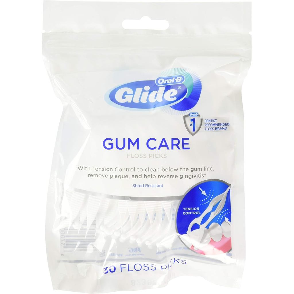 Glide Pro-Health Advanced Floss Picks แพ็ค 2 ชิ้น รวม 60 อัน