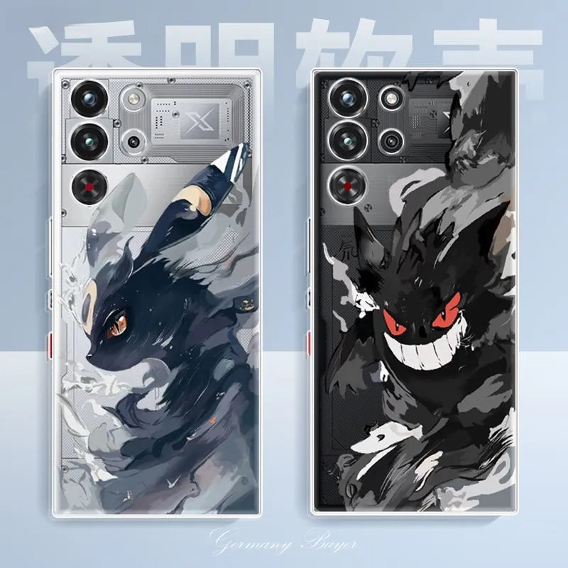 สําหรับเคสโทรศัพท์ RedMagic 10 Pro RedMagic 10S Pro+ เคสนิ่มใสเคสระบายความร้อนสําหรับเล่นเกม