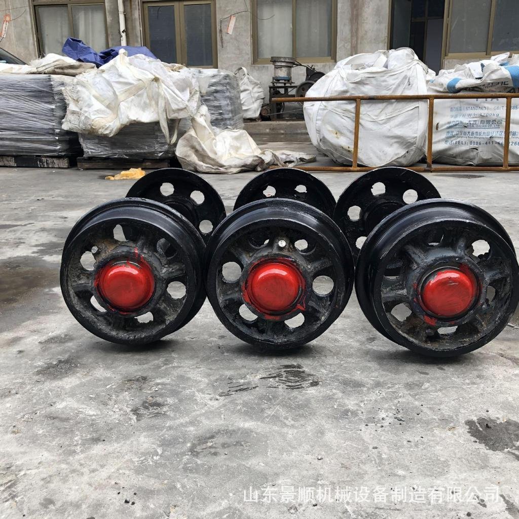 หนาขุดล้อขุดล้อเหล็กรางล้อแข็งล้อเหล็กหล่อป้องกันฝุ่น300คู่กลวงzj7รสําหรับการทําเหมืองแร่