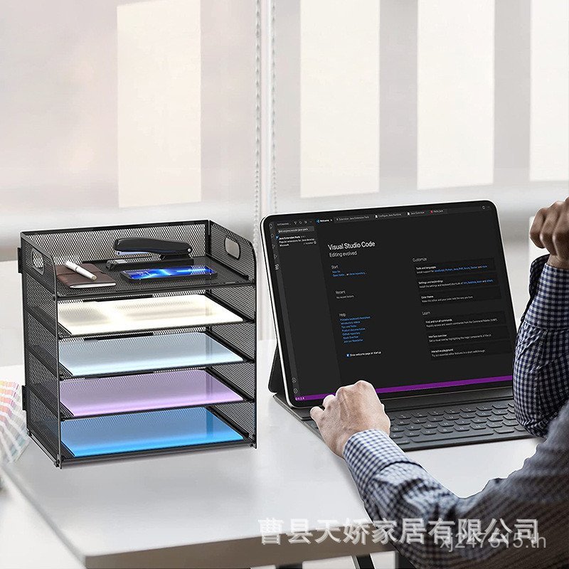 ที่เก็บไฟล์ฉุกเฉินการจัดเก็บสํานักงานข้ามพรมแดนห้องนั่งเล่นชั้นวางห้องนอนชั้นวางไฟล์ศิลปะเหล็กเป็นระ