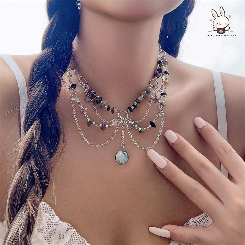 [Teh] สร้อยคอผีเสื้อสีเขียว สร้อยคอผีเสื้อไม่สมมาตร Choker Fairycore สร้อยคอนางฟ้าสีเขียว [VN]