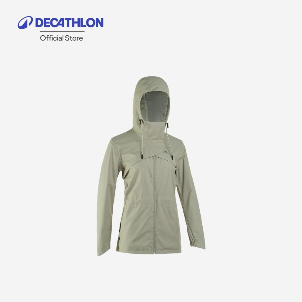 Decathlon Waterproof Hiking Jacket - Nh500 I- Women เสื้อแจ็คเก็ตเดินป่ากันน้ำสำหรับผู้หญิง รุ่น Nh5