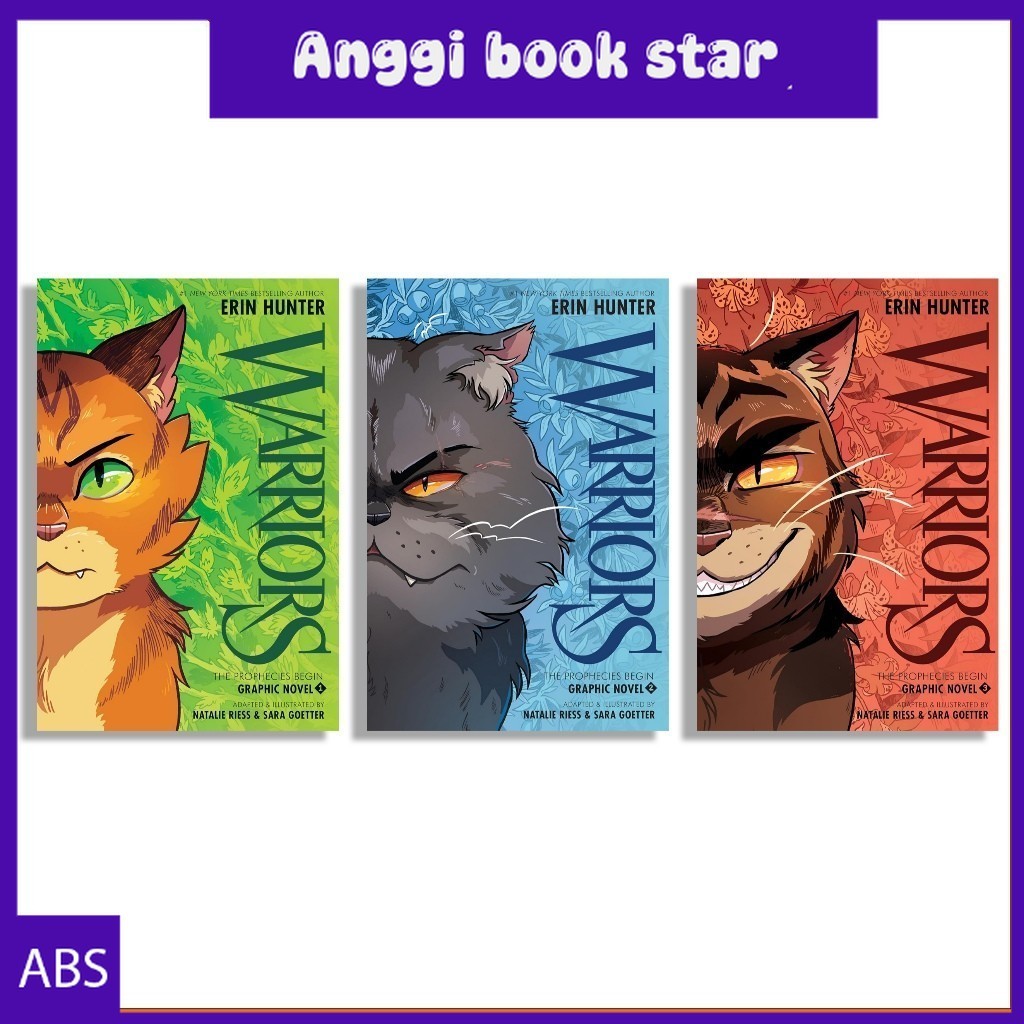 นวนิยายกราฟิก Warriors โดย Erin Hunter