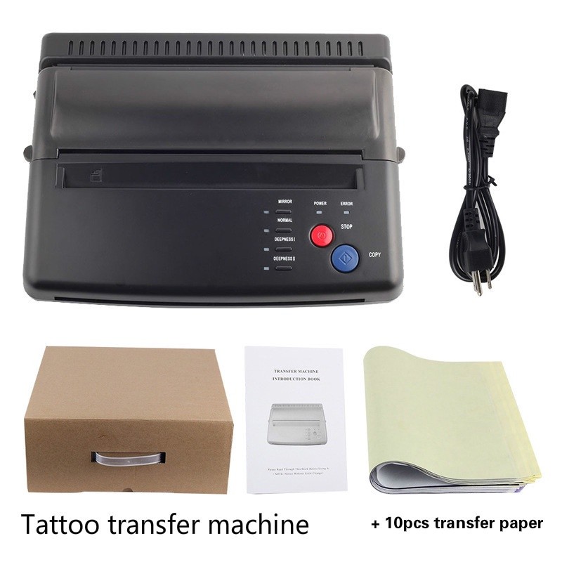 Professional Tattoo Stencil Maker Transfer Machine แฟลชความร้อนเครื่องถ่ายเอกสารเครื่องพิมพ์เครื่องม