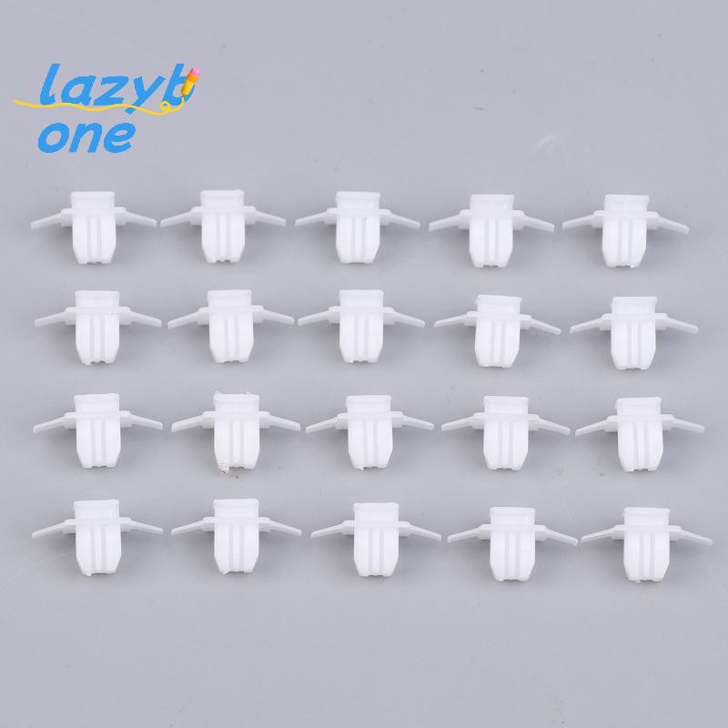 LZ-t] 20PCS ด้านข้างกระโปรง Sill Moulding ฝาครอบล้อ Arch Flare Trim Moulding คลิปสําหรับ CR-V Civic 