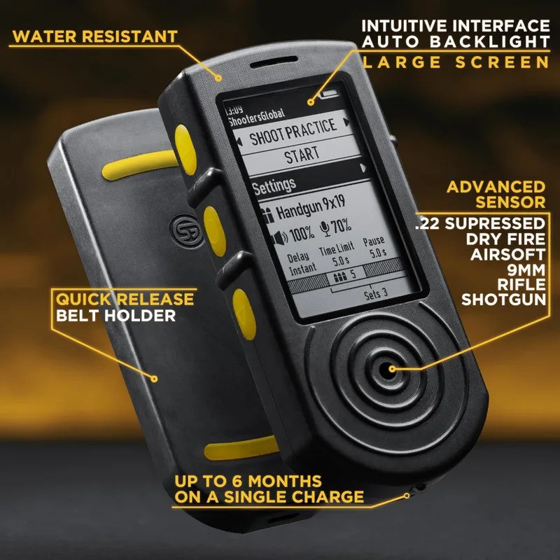 2026 SG Timer 2 | ตัวจับเวลา Smart Shot สําหรับฝึกซ้อมและฝึกดับเพลิงแบบแห้ง ทนน้ํา เซ็นเซอร์ Next-ge