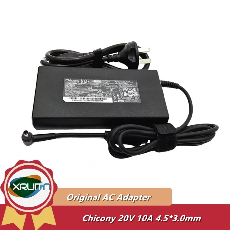 Original OEM สําหรับ ASUS Vivobook Pro 15 Q533MJ แล็ปท็อปอะแดปเตอร์ Chicony 20V 10A 200W Charger A21