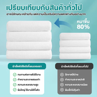 แบบใช้แล้วทิ้ง ผ้าเช็ดตัว ผ้าขนหนู ผ้าขนหนูอาบน้ำแบบใช้แล้วทิ้ง อาบน้ำแบบใช้แล้วทิ้ง แบบพกพา สําหรับเดินทาง