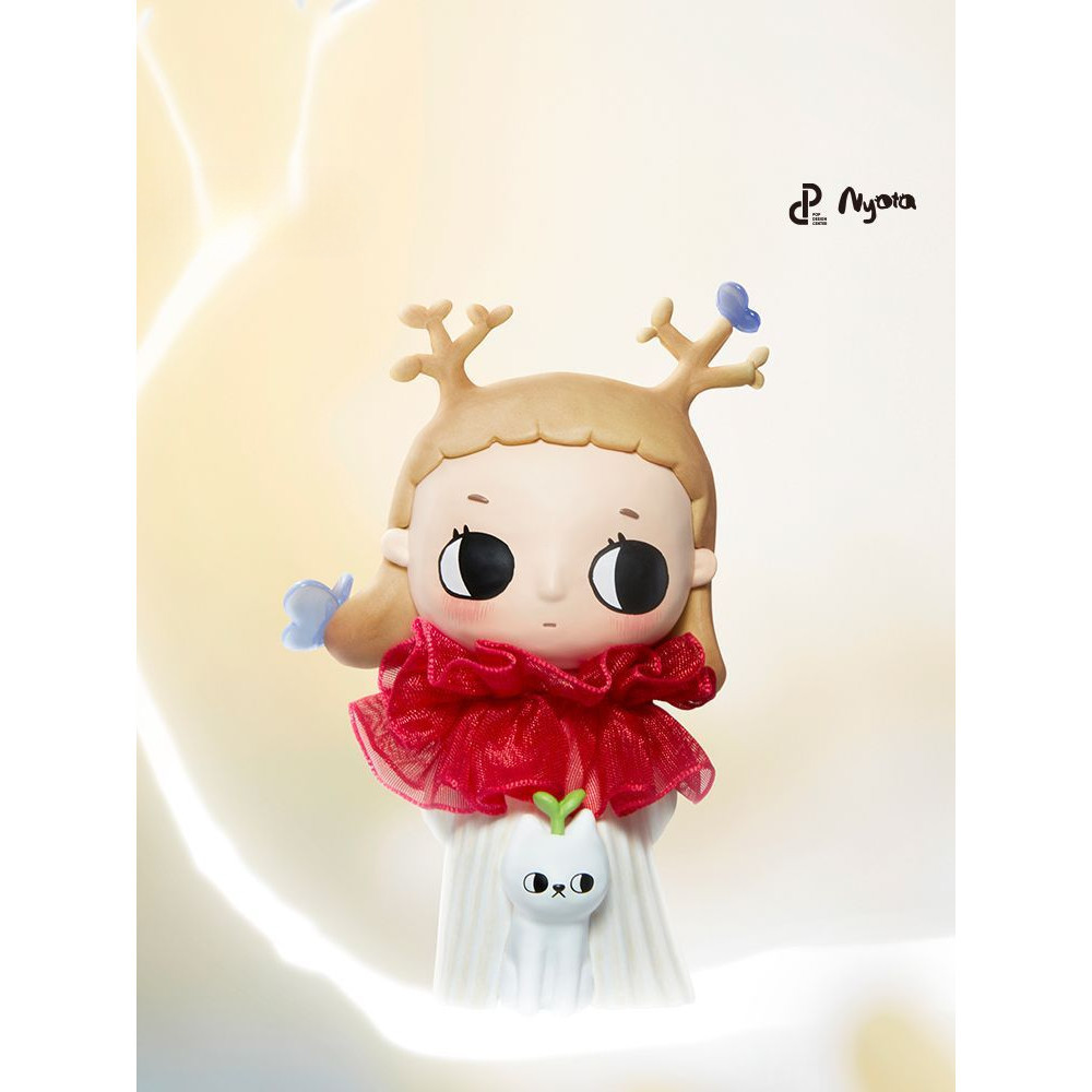 POPMART Nyota I AM THE SEASONS Series ตุ๊กตาอินเทรนด์น่ารักของเล่นของขวัญและเครื่องประดับ