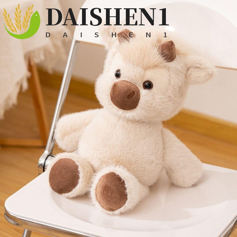 DAISHEN1 Highland Cattle Plush ของเล่นตุ๊กตาผ้านุ่ม ดีไซน์ใหม่ ขนาด 40 ซม. ของขวัญเด็กน่ารัก