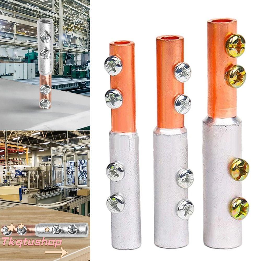 IMIHAN1 1 ชิ้นทองแดง-อลูมิเนียมเปลี่ยนหลอด, Splice Sleeve สายขั้วต่อสายไฟ Transition Joint, GTL-16 GTL-25 GTL-35 Docking Terminal สําหรับอาคารสูงสายเชื่อมต่อ