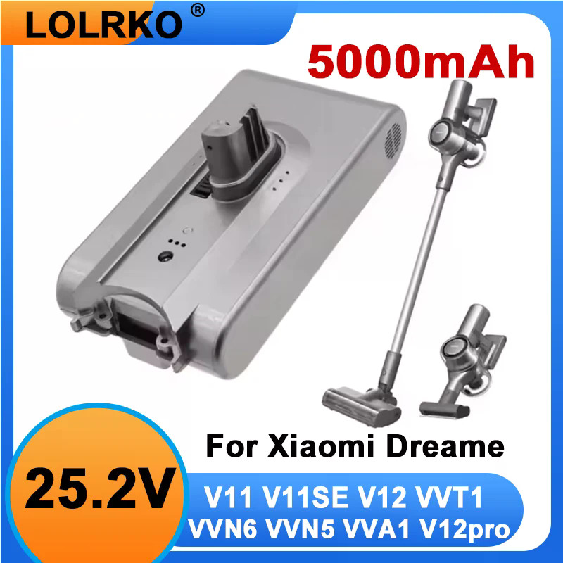 สําหรับ Xiaomi Dreame V11 V11SE V12 VVT1 VVN6 VVA1 เครื่องดูดฝุ่นไร้สาย 18650 แบตเตอรี่ Pack