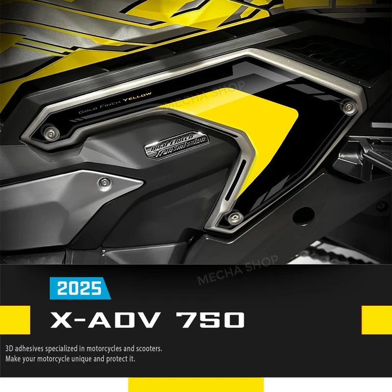 MECHA Shop ชุดป้องกันกาวเรซินสําหรับ X-ADV 750 2025 ถังน้ํามันเชื้อเพลิงและอะไหล่อื่นๆ รถจักรยานยนต์ทนฝนและแดด UV - ยานยนต์, รถจักรยา