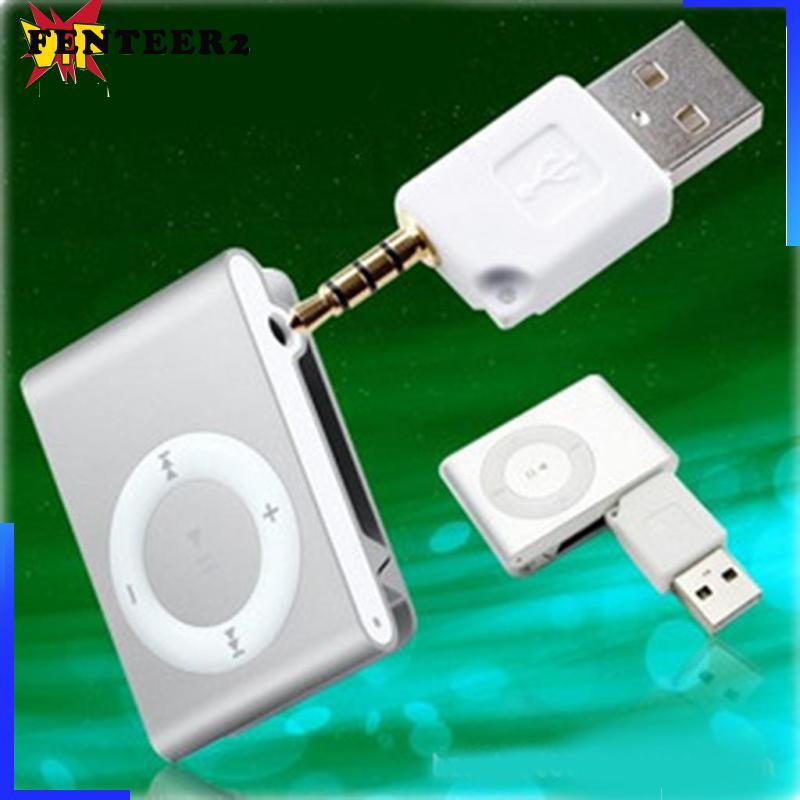 [Fenteer2] สายชาร์จ USB Data Sync สําหรับ IPod Shuffle 1st 2nd Gen Generation -
