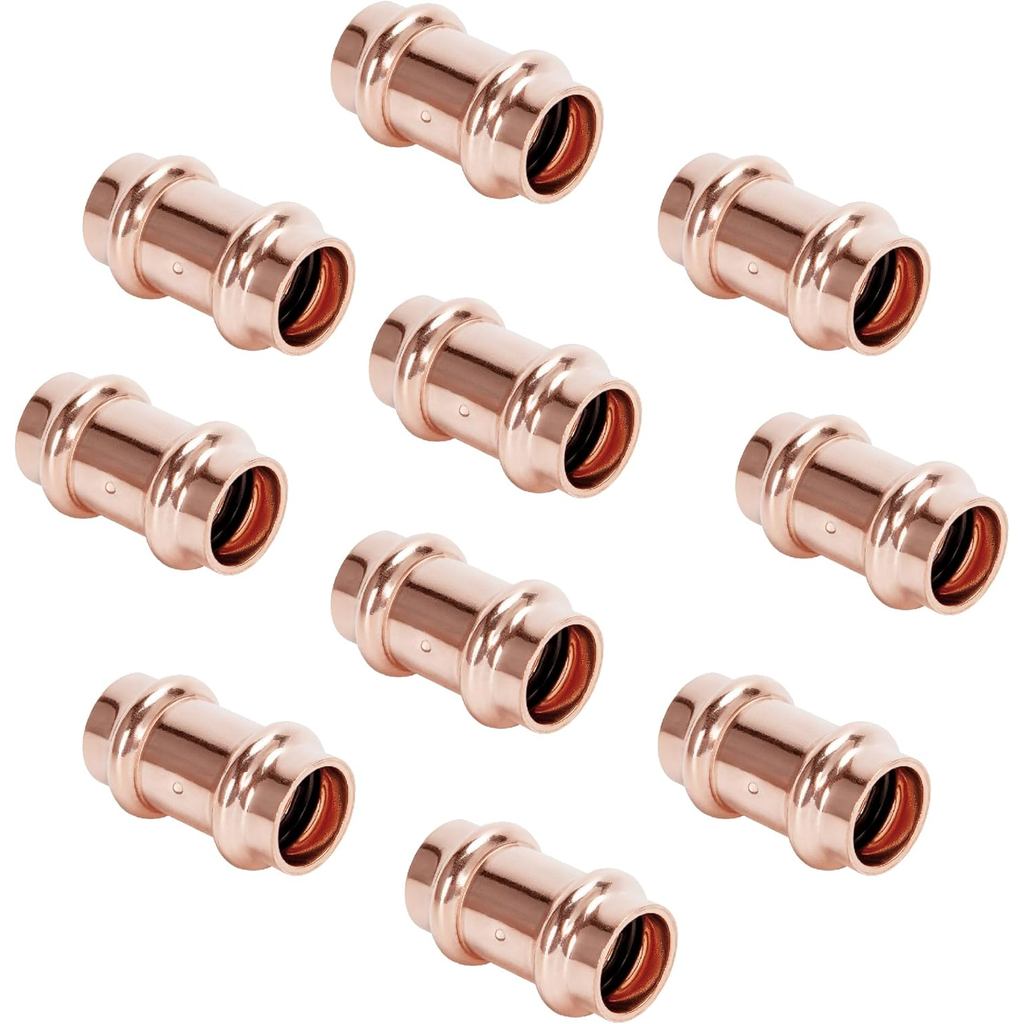 อุปกรณ์กดทองแดง ข้อต่อ 1/2 นิ้ว พร้อม Stop Zero Lead P xp 10 แพ็ค