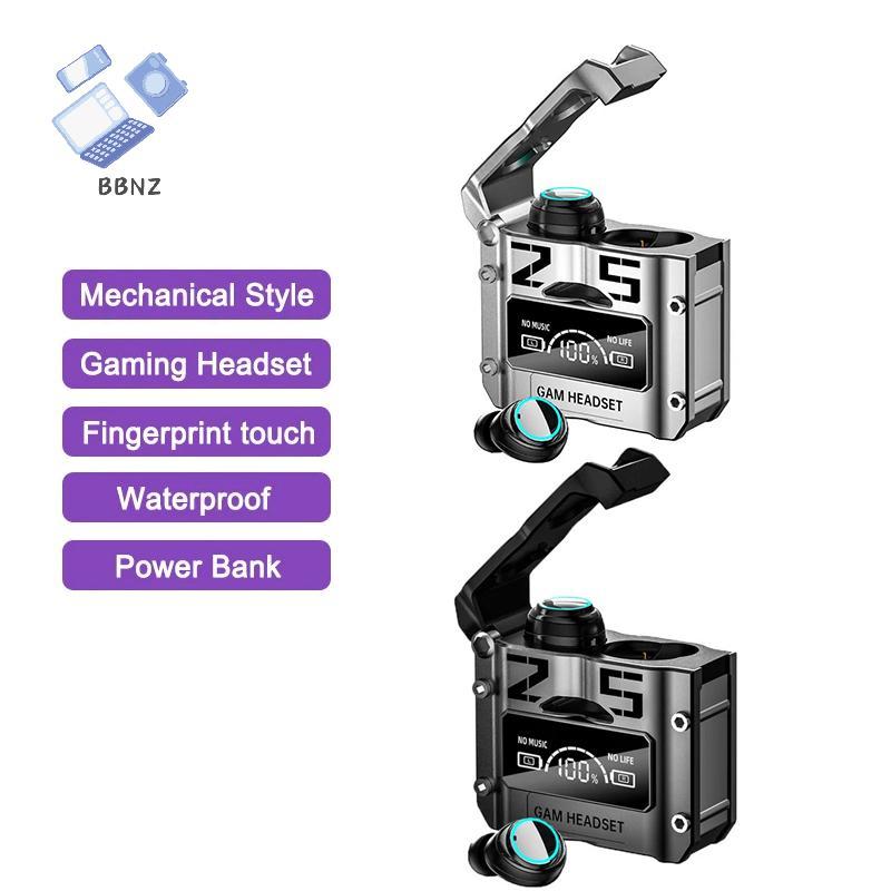 [BBNZ] M25 TWS หูฟังไร้สายหูฟัง Touch Control ลดเสียงรบกวนหูฟังสเตอริโอกันน้ําชุดหูฟัง TH
