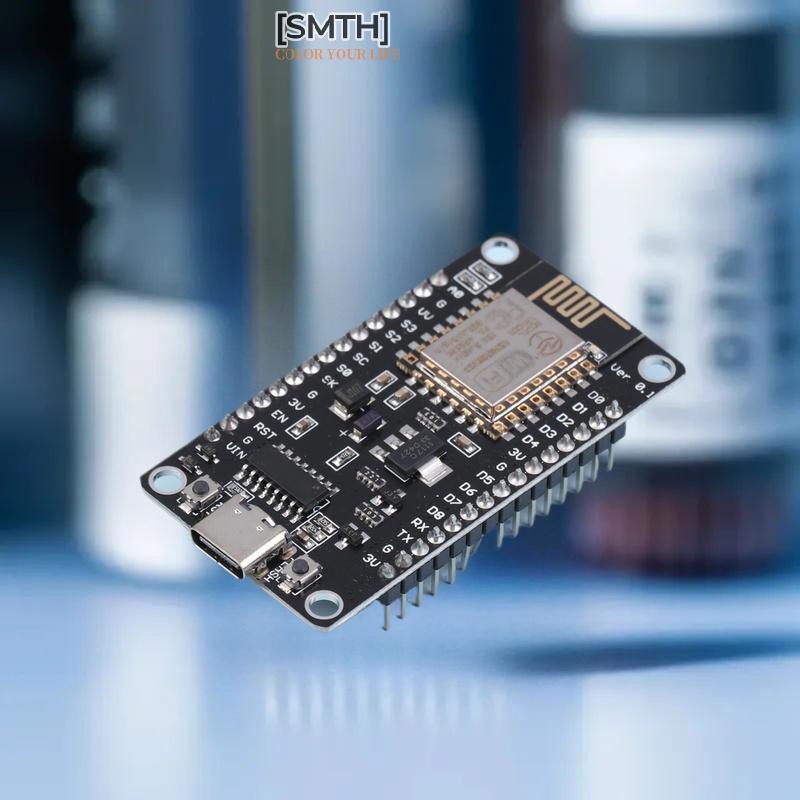 [SMTH] Nodemcu Lua V2.1 ESP8266 ESP-12F บอร์ดพัฒนา WIFI Micro USB- CH340 ckboard พร้อมปุ่มแฟลชและปุ่