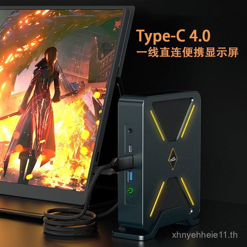 SIBOLAN Sharp Dragon 7 โฮสต์คอมพิวเตอร์ขายส่งสํานักงานบ้านเกม 7640HS Mini Host 8 Core minipc