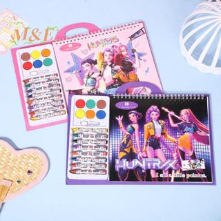 [M&E] ตัวละครอนิเมะ Rumi Mira Zoeey Crayon สมุดระบายสี DIY L…