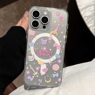 Magnetic เคสโทรศัพท์ For Samsung A56 A55 A54 A06 A17 A07 A16 A36 A37 A57 A35 A15 S25 S26 Ultra A26 S24 S23 Ultra
