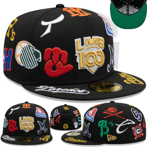 LMB Star Game LMB Retro Logo 2025 - หมวกเบสบอล Mexico / Era Black