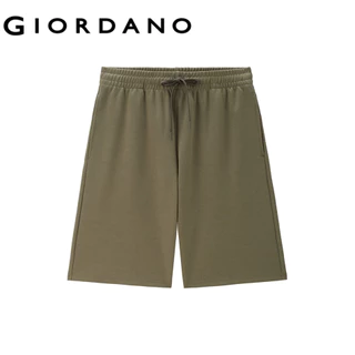 GIORDANO (Online Exclusive) กางเกงขาสั้นผู้ชาย Men's French Terry Shorts 13105808.2
