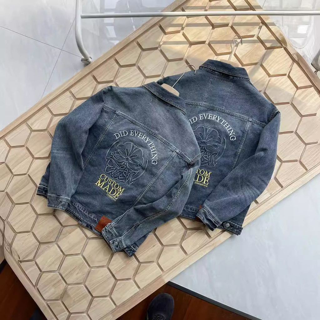 Evisu New Style Mens Loose Denim Jacket