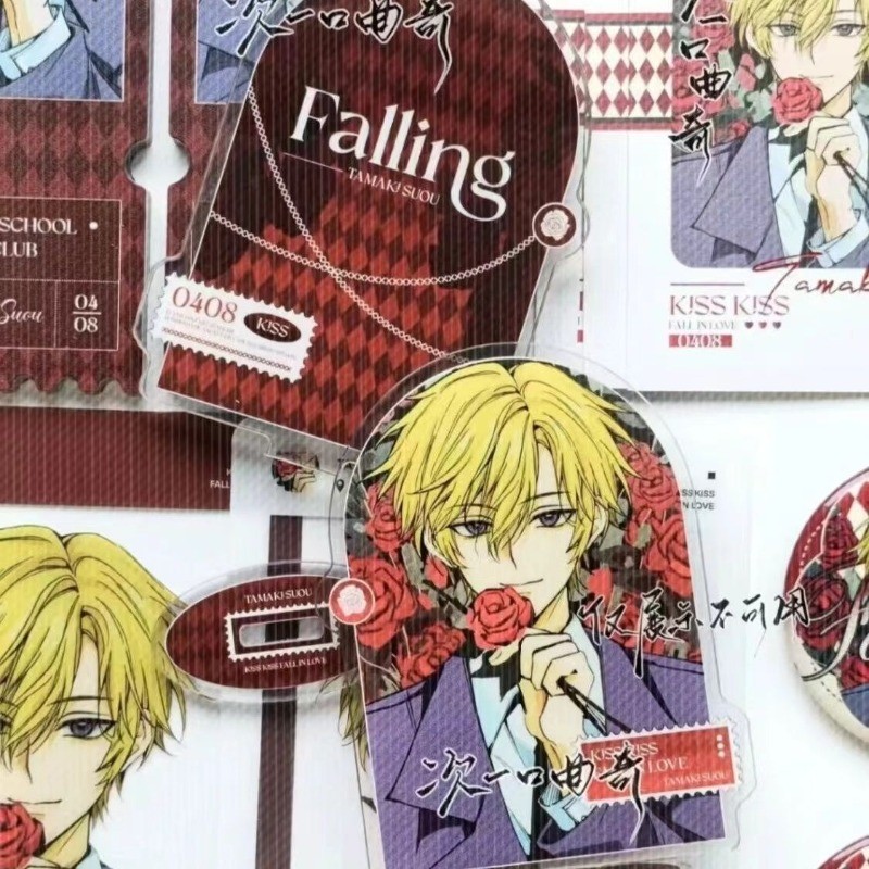 Ouran High School Host Club อะนิเมะ Action Figure เครื่องประดับอุปกรณ์เสริม Tamaki Suoh Cricylic ตุ๊