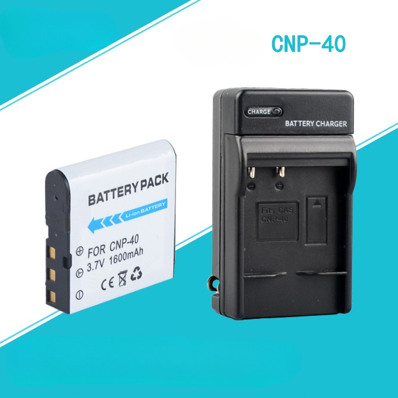 CNP-40 Baika PRAKTICA IR16 DR-15 DX-1 DX-2 XD-8 DV-HD12 IX-6S Meican DV512 Camera NP40 Battery+Charg