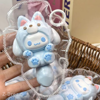 ของเล่นบีบอัด Kitty Kuromi อาหารเกรดซิลิโคนเด้งช้า อุปกรณ์บรรเทาความเครียดสำหรับผู้ใหญ่