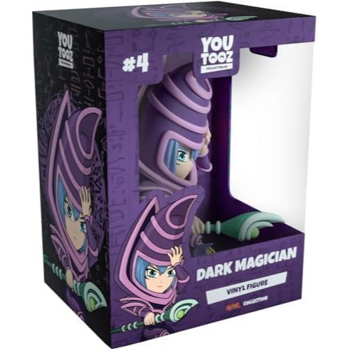 Youtooz Yu-Gi-Oh Dark Magician 5" รูปไวนิล, Yugioh อะนิเมะ Dark Magician Action Figure