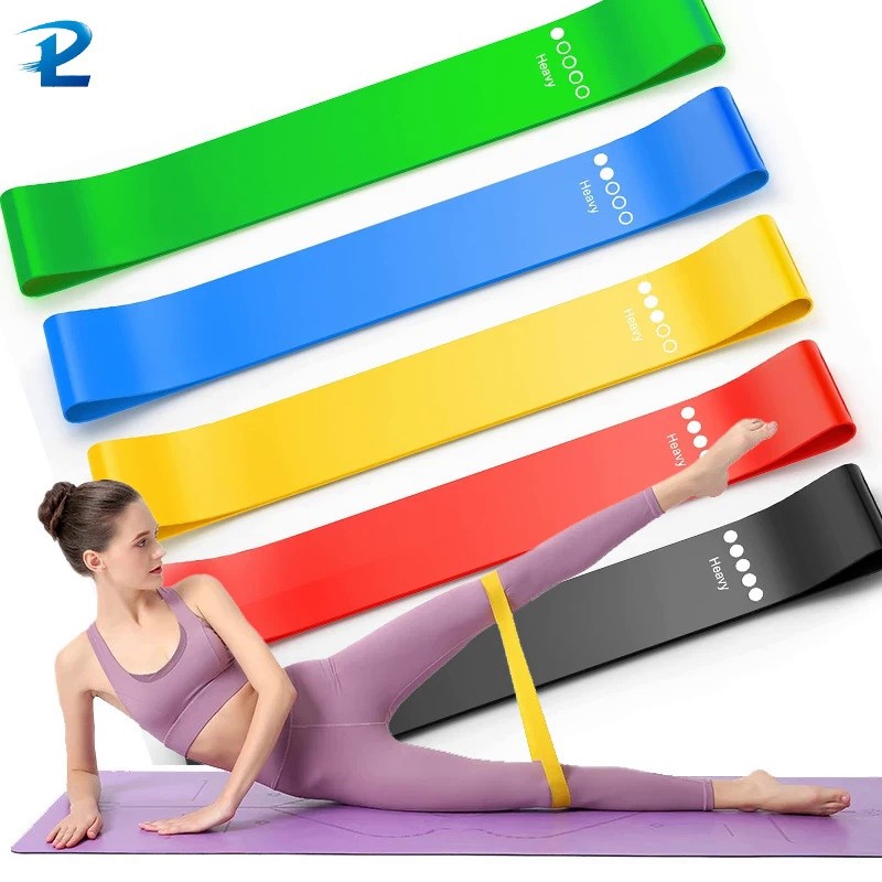 Tragbare Fitness Training Fitness Resistance Bands Yoga Pilates Sport Rubber Fitness Mini Workout Eq